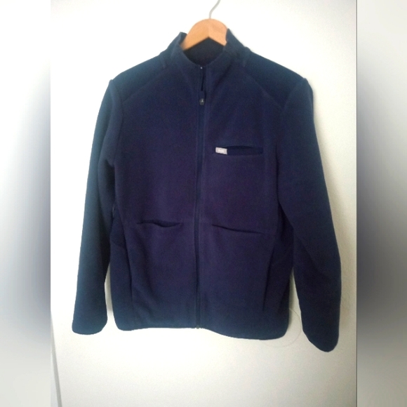 Figs Navy Blue 'On Staff' Fleece Jacket | L - Picture 5 of 11